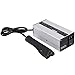 Mophorn 48V 6A Golf Cart Battery Charger with RXV Style Connector and 2 LED Indicator Lights for Club Car Yamaha (48V 6A with RXV Style Connector)