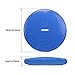 Inflated Stability Wobble Cushion, Including Free Pump/Exercise Fitness Core Balance Disc (Blue)