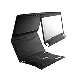 USB Solar Phone Charger,Ptime 28W Portable Solar Panel with 2 USB Ports for iPhone iPad Samsung Galaxy LG Cellphones and More