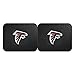 FANMATS NFL - Atlanta Falcons 2 Rear Seat Utility Mats | Black | 14