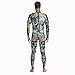 Wetsuits Mens 3MM Camo Neoprene Scuba Diving Unisex One Piece Sport Skin Spearfishing Full Suit (XXXL)