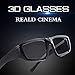 GELETE 3D Glasses Real-D Movie Theater 10 Pack Give 2 Pack Adult Passive Polarized 3D Glasses for Passive 3D TV’s Televisions from Sony, LG, Vizio, Toshiba, LG, Philips, Panasonic and JVCthumb 1
