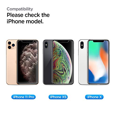 Spigen, Filtro Luz Azul Protector Pantalla iPhone 11 Pro/XS/X, Align Master, Marco de Alineación Incluido, Dureza 9H, Cristal Templado - Imagen 8
