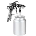 High Pressure Spray Gun with 1000cc Cup, 2.5mm Nozzle, Sliver