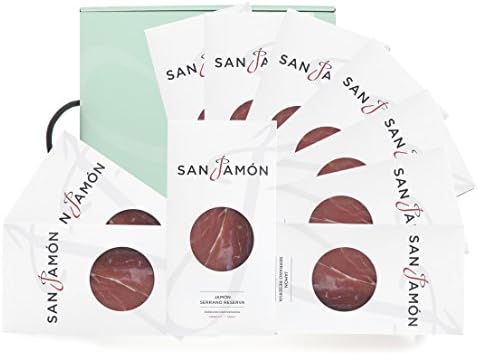 Serrano Ham Reserva Slices 10 x 100g Packs San Jamón