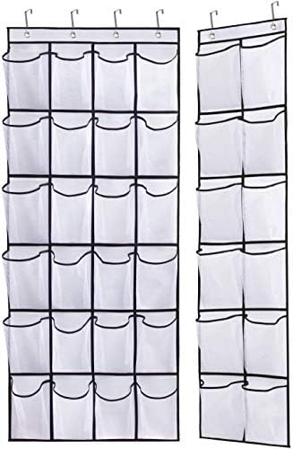 KIMBORA Over The Door Shoe Organizers