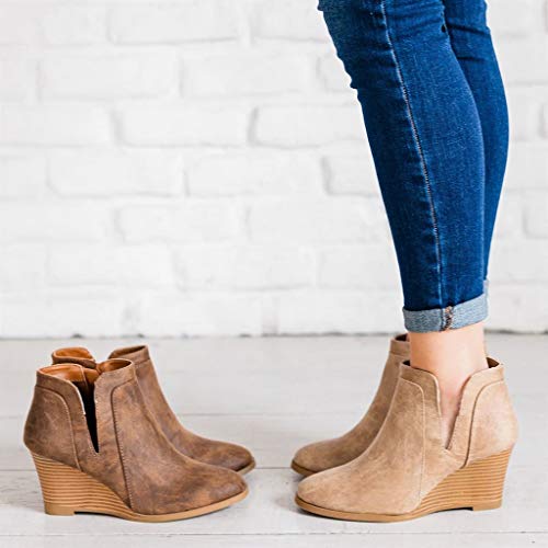 5 Womens+Casual+Outdoor+Booties+Shoes