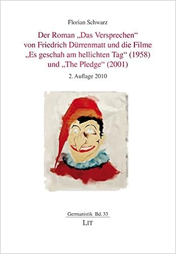 Der Roman Das Versprechen Von Friedrich Durrenmatt Und Die Filme Es Geschah Am Hellichten Tag 1958 Und The Pledge 2001 Schwarz Florian 9783825892999 Amazon Com Books
