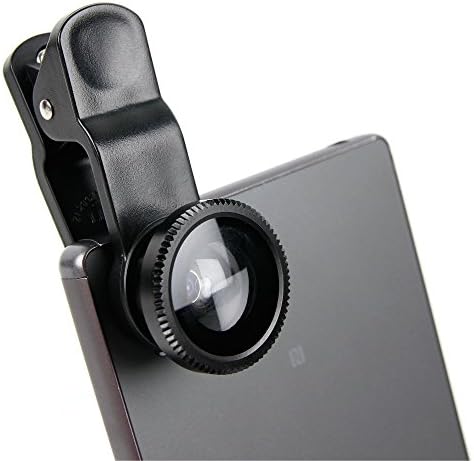 DURAGADGET 3-Piece Tablet Camera Lens Attachments - Fish Eye, Wide Angle & Macro - Compatible with Samsung Galaxy TabPro S|Tab 4 10.1 (2015)|Tab 3 Lite 7.0 VE|Tab S2 (9.7", 8")