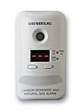 Universal Security Instruments MCND401 M Series Plug-In Carbon Monoxide and Natural Gas Alarm with 9-Volt Battery Backup