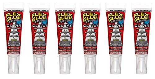 Flex Seal GFSCLRR04 Flex Glue Clear Rubberized