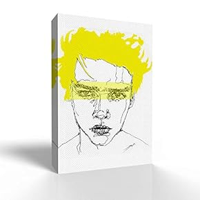 Original Color Block Painting Wall Poster Decor for...