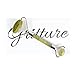 Jade Roller for Face Massage - jade face roller massager -anti aging- real jade roller face massager with 100% natural jade stone- beauty massager roller set for lymphatic drainage : by Gritture