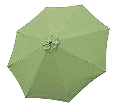 Amazon Com Yescom 10 Umbrella Replacement Cover Top 8 Rib Deck Outdoor Canopy Garden Beach Patio Pool Color Optional Garden Outdoor