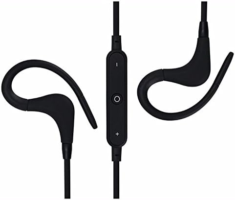 Bluetooth Headphone Sport Wireless Bluetooth Headset with Stereo Sound for Smart Phones &amp; Tablets- Sweat proof- V4.0 Bluetooth- On/Off buttons- - Call Answer- Volume Control (Black)