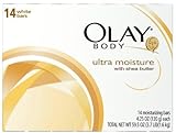 Olay-Body Moisturizing Bars with Shea Butter (14 Bars 4.25 oz Each)