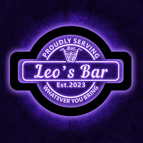 Mua Personalized Bar Neon Sign, Custom Bar Neon Sign, Home Bar Neon