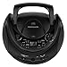 Memzuoix Portable CD Player Boombox with AM/FM Radio and 3.50mm Line Input Jack