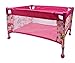 Doll Pack N Play, Take Along Crib Toy Accessory for Dolls with Carry Along Bag, Doll Travel Playpen Bed