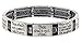 4030037 10 Commandments Stretch Bracelet Christian Scripture Religious Thou