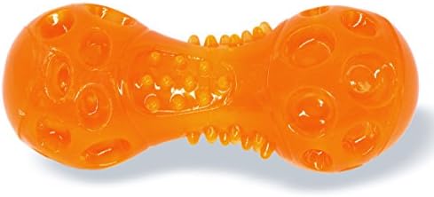 Dog Chew Toys Squeaky Dumbbel for Aggressive Chewers