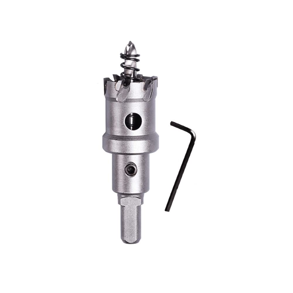 SYDARSYN 26mm Carbide Hole Saw with Arbor, TCT Hole Cutter Drill Bit for Stainless Steel, Sheet, Metal, Wood