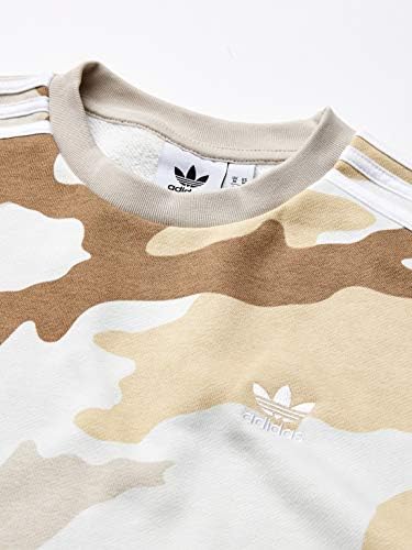 camo trefoil crew sweatshirt