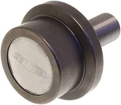 4" Roller Diam x 2" Width, 1-1/4" Stud Diam x 2-3/4" Length, Flanged Concentric Stud Load Runner pack of 2