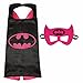 SPESS Comics Cartoon hero Costumes 4Pcs Girl Capes and Masks with Bag