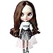 DoubleWood 12inch Dolls Clothes Accessories 1Set= Long Letter T-Shirt + Lace Dress 1/6 Fashion Doll Clothing Suit for Blythe Takara Azone Dress Up for 11.5 Inch Girl Doll