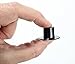 Bulk Package of 288 Miniature Black Acrylic Top Hats for Crafting, Embellishing and Creating