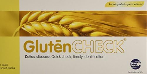 GlutenCHECK Gluten Intolerance Test by NanoRepro