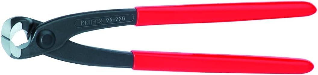 KNIPEX Concreters' Nipper,Concreter's Nippers or Fixer's Nippers, with Plastic Coating 200 mm, 99 01 200