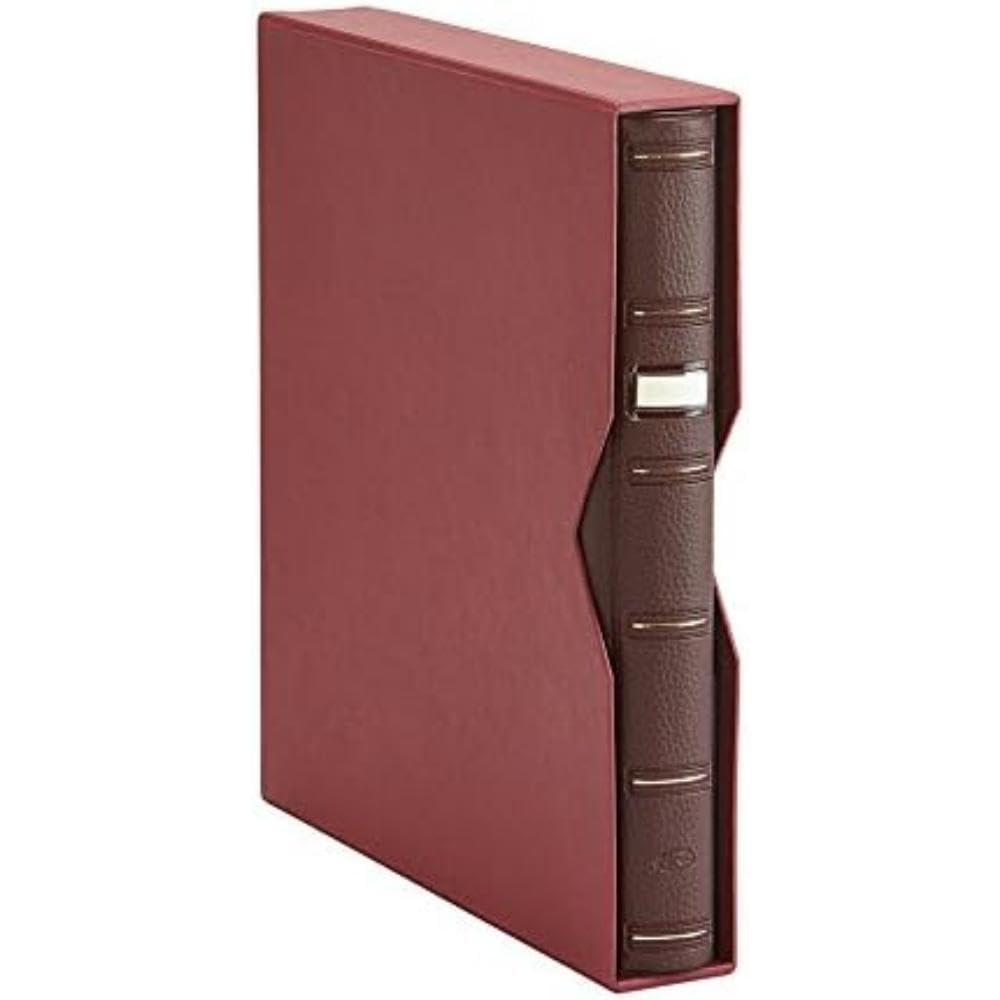 Taupe 100005 Album Stamps Imitation Leather, Color Bordeaux
