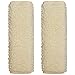 Sojoy 1 Pair Seat Belt Shoulder Pads Simulated Sheepskin Car Safty Belt Cushion (Beige & Cream)