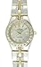 Anne Klein Women's 10-7977MPTT Premium Crystal Accented Two-Tone Watch