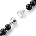 BEDNOVA 8mm Magnetic Jewelry Clasps Round Magnetic Clasps for Necklaces and Bracelets (Silver Plated, 20pcs)