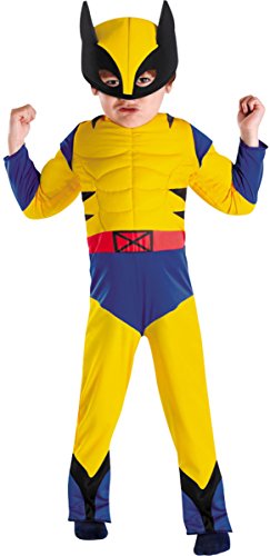 Costumes For All Occasions DG50124M Wolverine Toddler Muscle 3T-4T