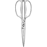 WAGENSTEIGER Kitchen &amp; Outdoor Scissors, SUS403 Stainless Steel Multi-Function Shears with Herb Stripper, Detachable Blades, Ergonomic Handles, Ideal for Meat, Vegetables, Seafood (Food Scissors 1603)