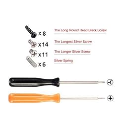 Chrome Gold D-pad ABXY Keys SR SL L R ZR ZL Trigger