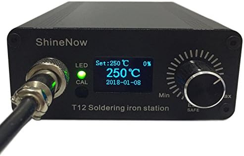Soldering Iron station Kit,including Digital portable Soldering Iron station Temperature Controller 72W With T12 Handle,t12 Tip.