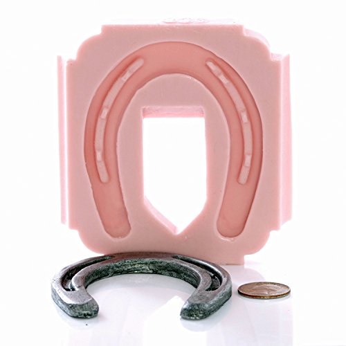 Horse Shoe Silicone Mold Chocolate, Fondant, Candy, Soap, Resin, Clay, Wax Flexible and Easy to Use