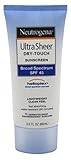 Neutrogena Ultra Sheer Sunscreen