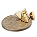 FIBO STEEL Mens Womens Stud Earrings Stainless Steel Earring Piercing 7mm Triangle 3 Pairs