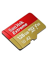 El paquete de tarjetas de memoria SDXC Micro Extreme de SanDisk de 128 GB funciona con la cámara de cardán de bolsillo Osmo DJI 4K V30 Clase 10 A2 UHS-I (SDSQXA1-128G-GN6MA) Plus (1) Lector de tarjetas Todo menos Stromboli (TM) 3.0
