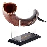 14"-19" Kudu Horn Shofar From Israel with Decorated