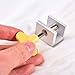6 Pieces Adjustable Sliding Window Locks Stops Aluminum Alloy Door Frame Security Lock with Keys