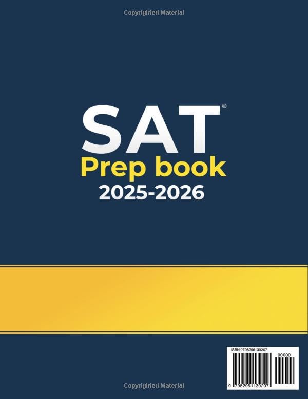 Sat Prep Book: Achieve Your Highest Score on The Digital Sat With 7 Full-length Practice Tests, an Online Platform, 200 Flashcards, Strategy Videos, and 3 Study Plans Sat Prep Book: Achieve Your Highest Score on The Digital Sat With 7 Full-length Practice Tests, an Online Platform, 200 Flashcards, Strategy Videos, and 3 Study Plans Paperback Kindle