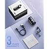 Wireless Headphones, INIU Bluetooth 5.0 Stereo Earbuds with Noise Reduction, Touch control Earphones with Charging Case…