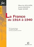 Image de La France de 1914 à 1940